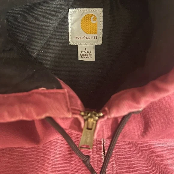 Carhartt J130 Hooded Canvas Workwear Jacket - Picture 6 of 6